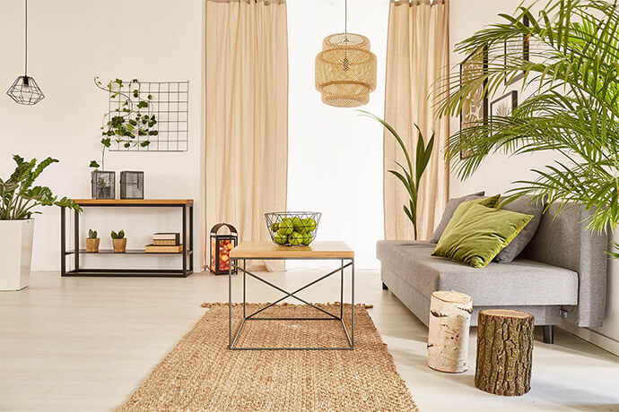 Look Cozy Green - bring the garden into your living room