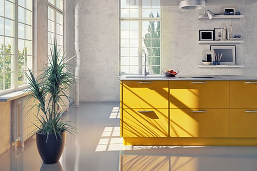 Bauhaus style kitchen