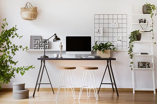 Airy work feeling - This is how you sit relaxed in the home office