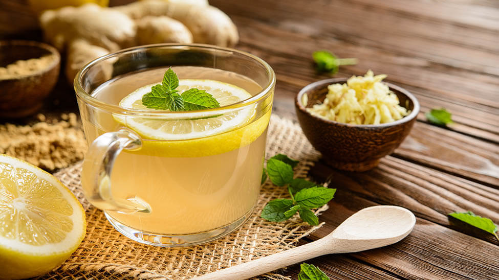 Home remedies for cold like lemon and ginger