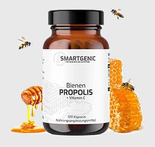 Aus Bienen Propolis: hochdosierte Kapseln Mit Vitamin C