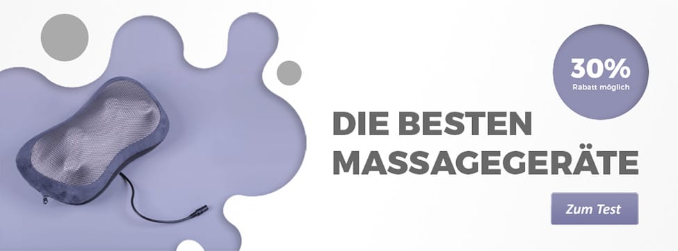 Die besten Massagegeräte im Test