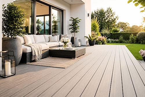 WPC-Terrasse