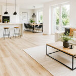 Klick Vinyl zuhause im Wohnzimmer