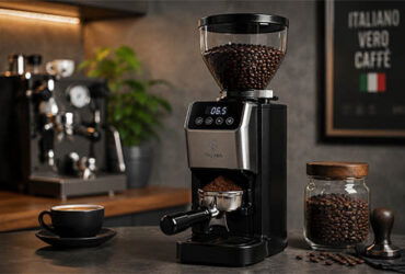 Moderne italienische Kaffeemaschine